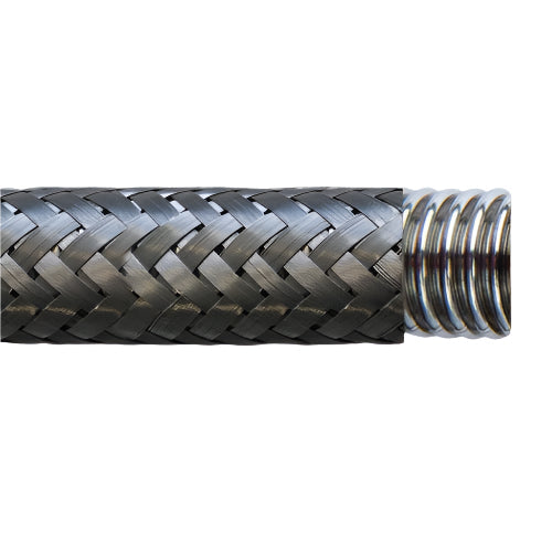 1 1/4" Trade FSSBRD32 Stainless Steel Corrugated Conduit With Overbraid