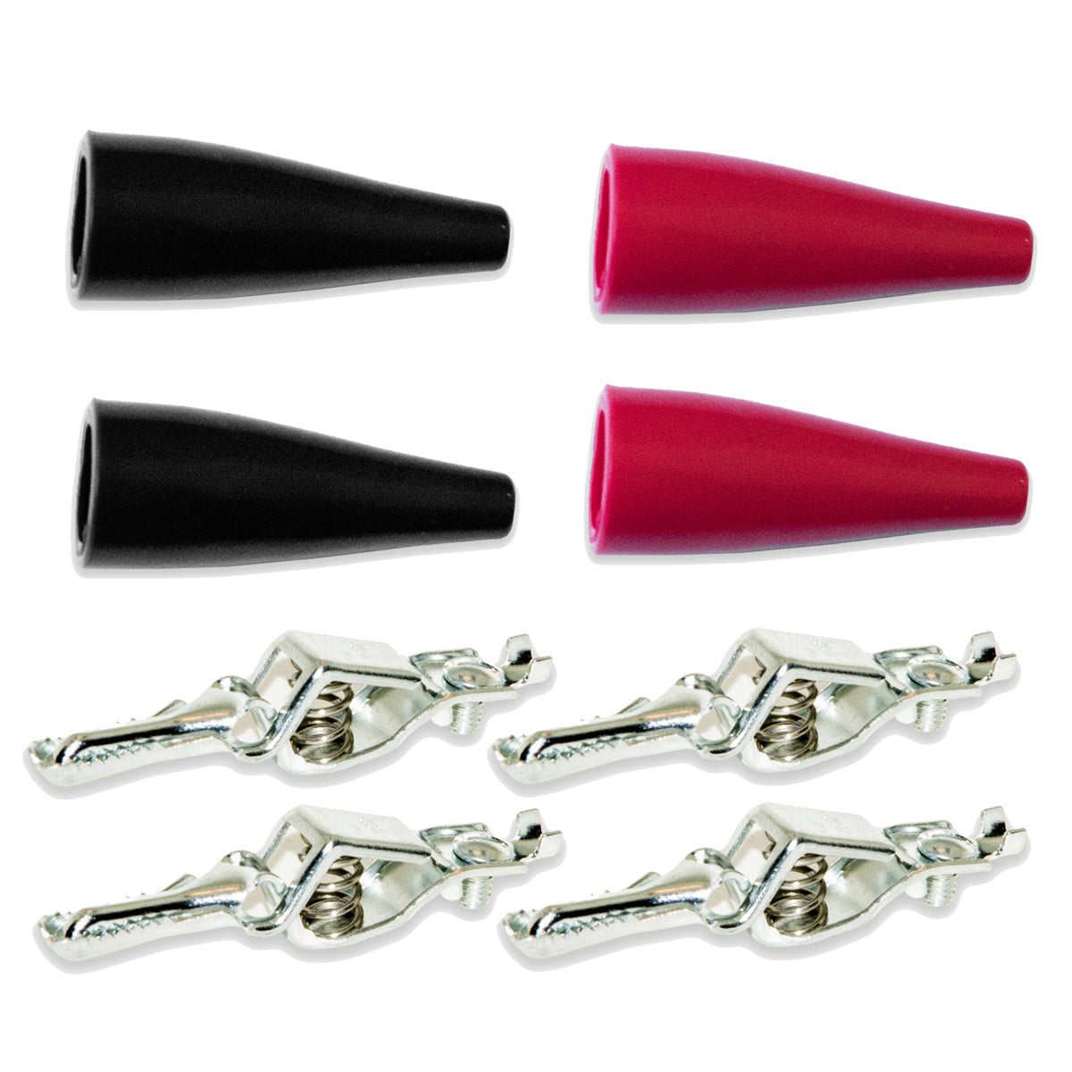 010015 - BU-85 Steel Clips Set with PVC Insulators - 32g (Pack of 20)