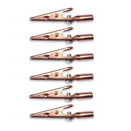 010024 - Versatile BU-60CS Copper Alligator Clip Kit with Multiple Connections (Pack of 15)