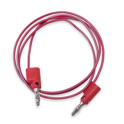080019 - 5A PVC Insulated Stackable Banana Plug Test Lead (Pack of 12)