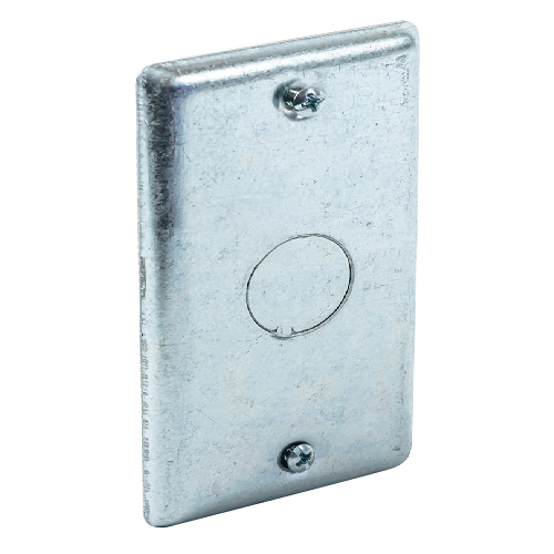 4"X2" Handy Box Cover Blank With 1/2" Knockout G19430 (Pack of 400)