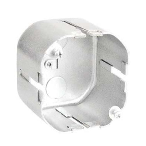 4 Inch Octagon Fan Rated T-Bar Box Back Side Tie Wire And 4 T-Bar Slots 2-1/8 Inch Deep 54171-TBFN (Pack of 25)