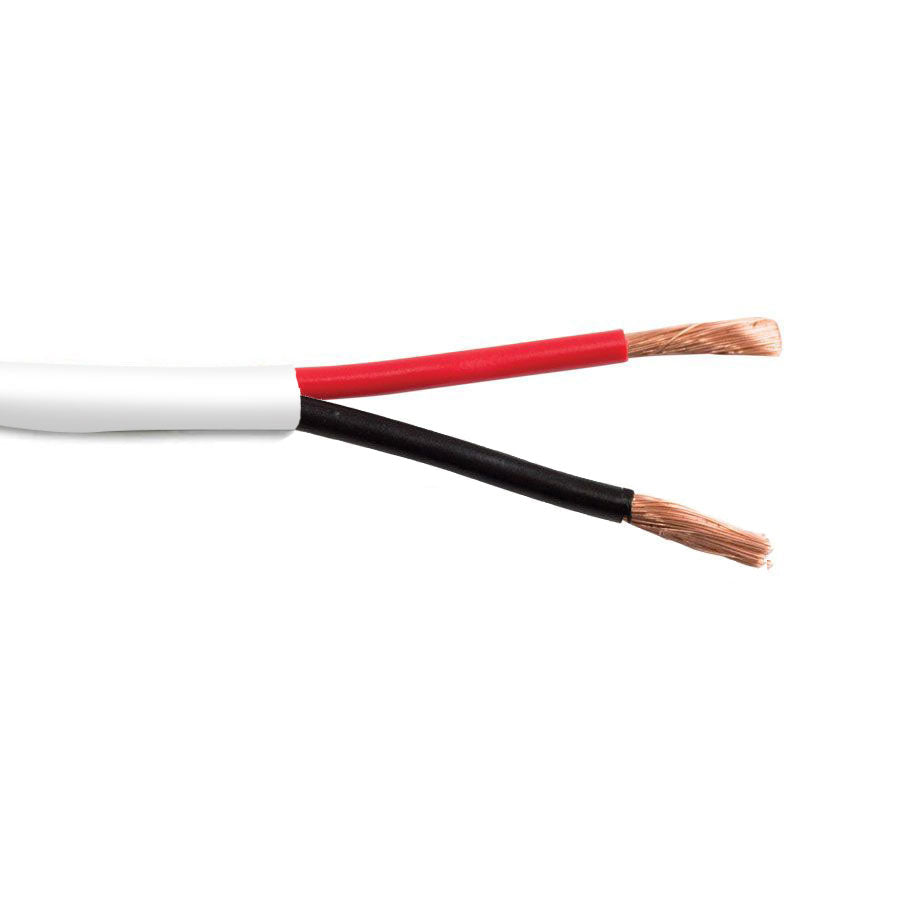 12/2OFC-HD-WT INDOOR/OUTDOOR PRO GRADE SPEAKER CABLE – 2C/12 AWG 65 STRAND OFC, EN50575:2014 Eca, SUN RES HD PVC JKT- WHITE – 500 FT/152M REEL IN BOX