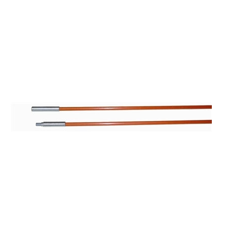 BES-PCF210 6' x 3/16" Coated Orange Rod - Male/Female