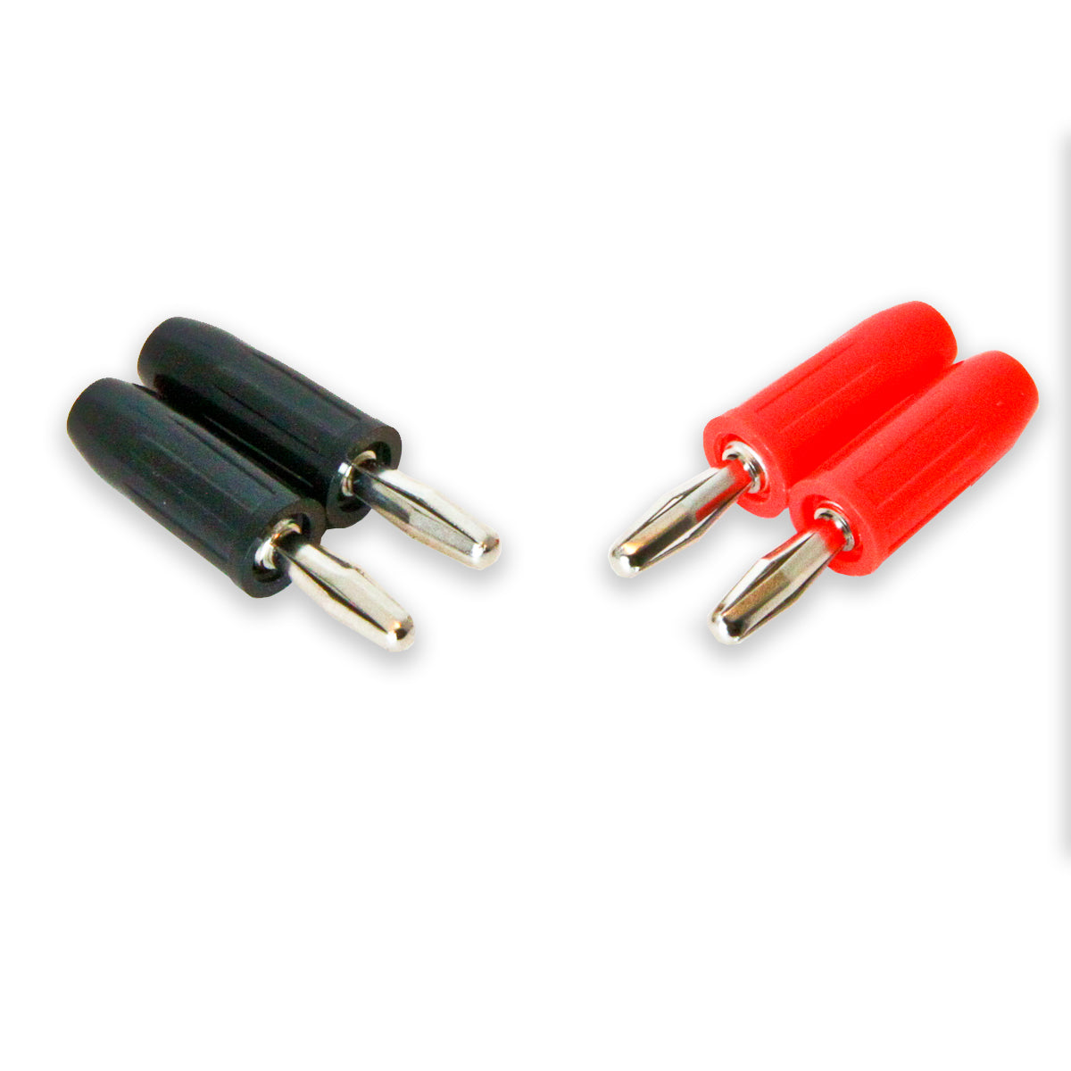 150007 - Black & Red Handle Banana Plug Kit (Pack of 16)