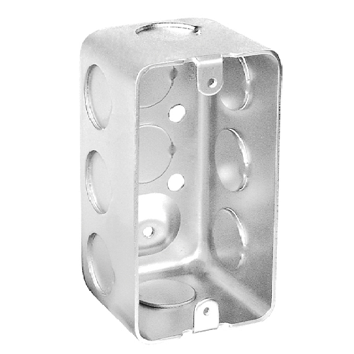 4"X2" Handy Box 1-7/8" Deep Drawn With Conduit KO's G19281NGH (Pack of 100)