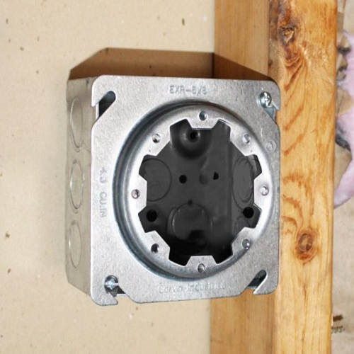 4" Square To Round Perfect Fit Device Ring 2" Raised EXR-2 (Pack of 40)