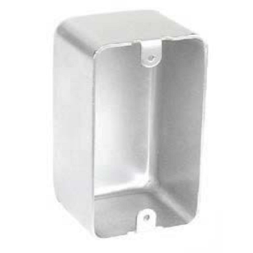 4"X2" Handy Box 2-1/8" Deep Drawn No Knockouts Stainless Steel G19282-BLNKSS (Pack of 50)