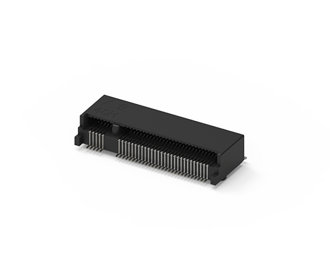 M.2 Connector B Key, H=4.0mm M.2 Connector, B Key, H=4.0mm, GF