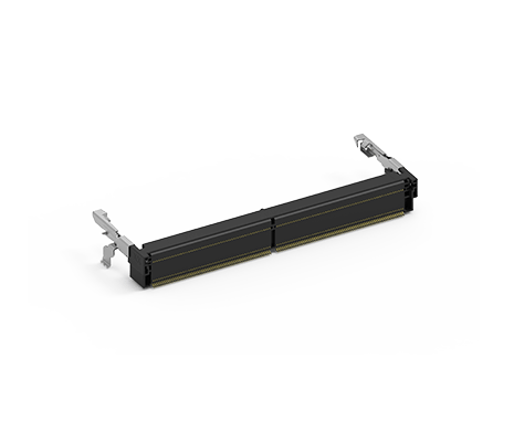 DDR5 SODIMM Socket, Horizontal 9.2H, STD, G/F, Black