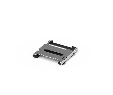 Micro SD Socket Hinge Type Micro SD Card Socket Top Mount SMT 10u''