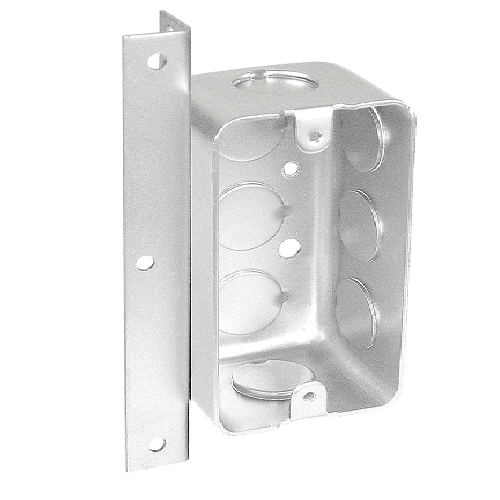 4"X2" Handy Bracketed Box 1-7/8" Deep Drawn With Conduit KO's G19281-AB (Pack of 50)