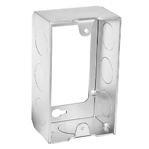 4"X2" Handy Box Extension Ring 1-1/2" Deep Welded With Conduit KO's G19280-E (Pack of 50)