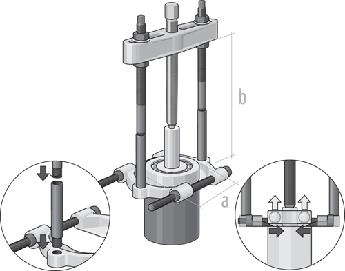 8109750 - Robust Separator & Puller Set with Metal Case