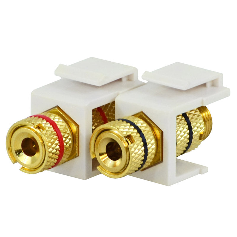 20-3106-WH/XX Keystone Binding Post, White