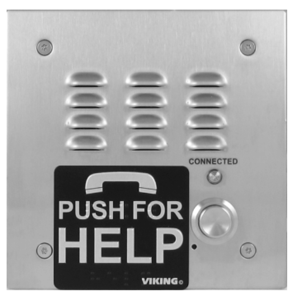 E-1600-30A-EWP - ADA Compliant Stainless Steel Emergency Phone with Weather Protection