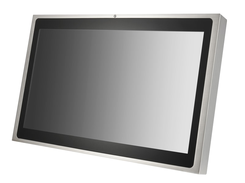 2409CNH 24" IP69K Rugged Stainless Steel Sunlight Readable Capacitive Touchscreen LCD Display Monitor