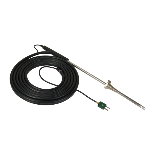 12 inch Flue Probe w/ 10 foot hose