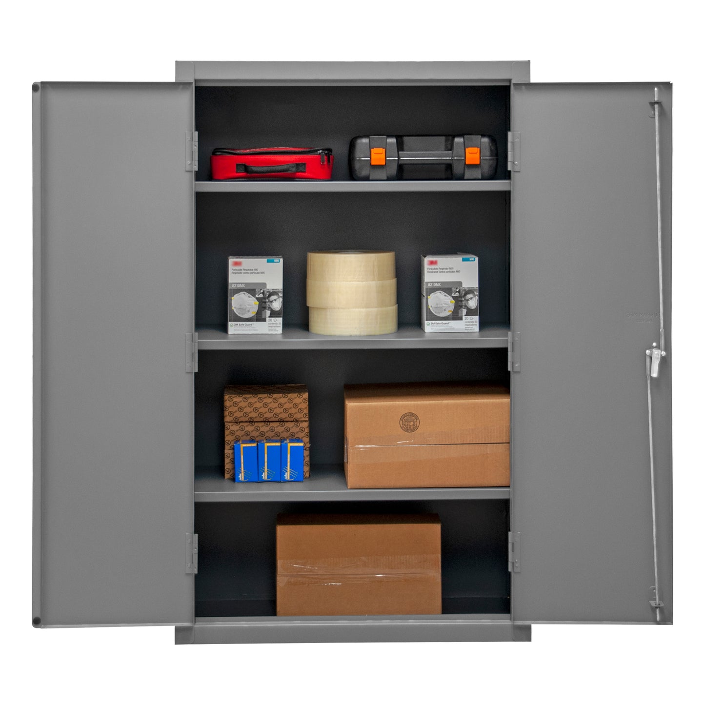 2601-3S-95 Cabinet, 16 Gauge, 3 Shelves, 36 x 18 x 60