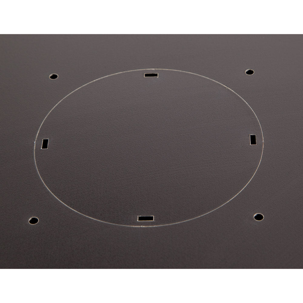 3130-3-001-06 6U LINIER Swing-Out Wall Mount Cabinet - Glass Door