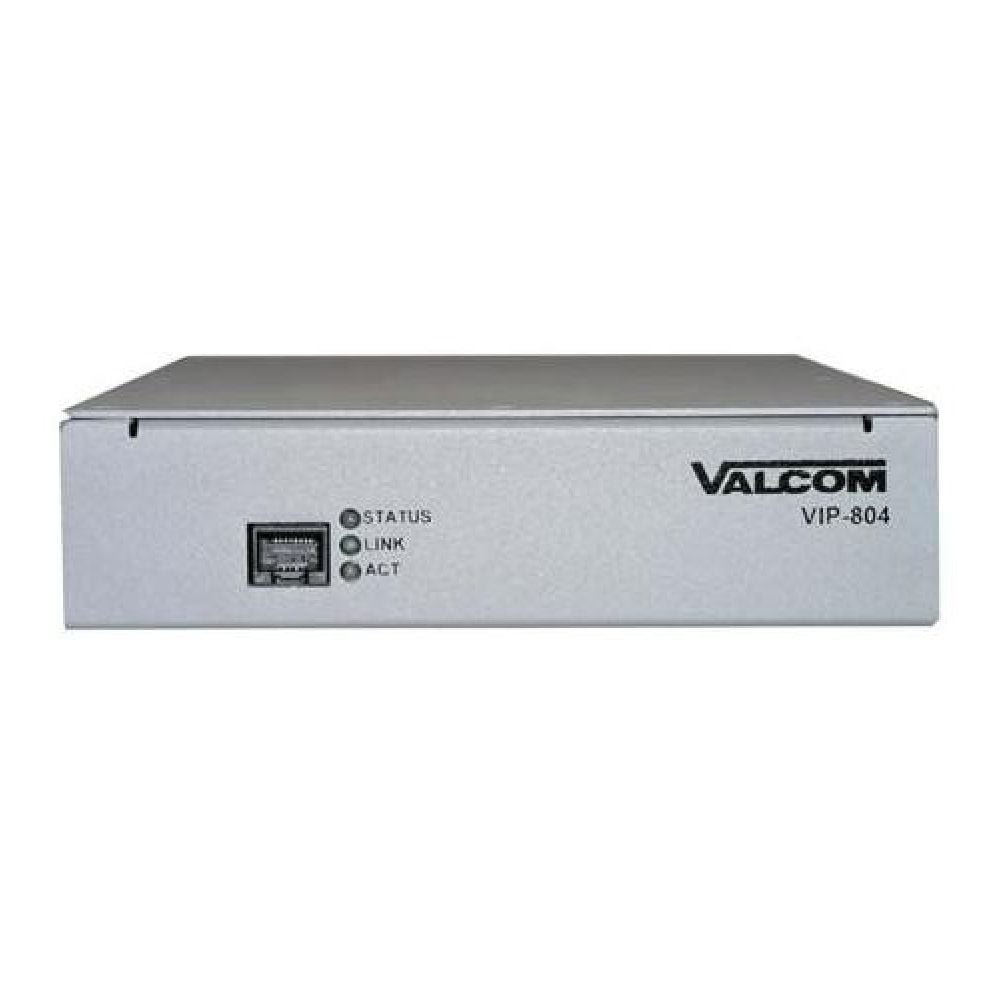 VIP-804B - 4-Channel IP Audio Gateway for VoIP Paging