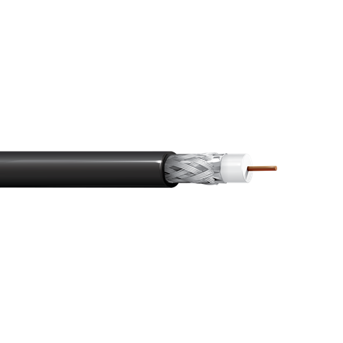 Belden 89248 18 AWG 1 Conductor Solid RG-6 Analog Video 75 Ohm Coax Cable