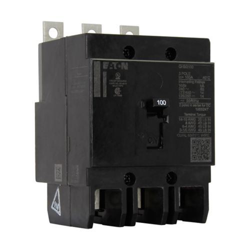 80A Three Pole 480Y-277V Molded Case Circuit Breaker GHB3080
