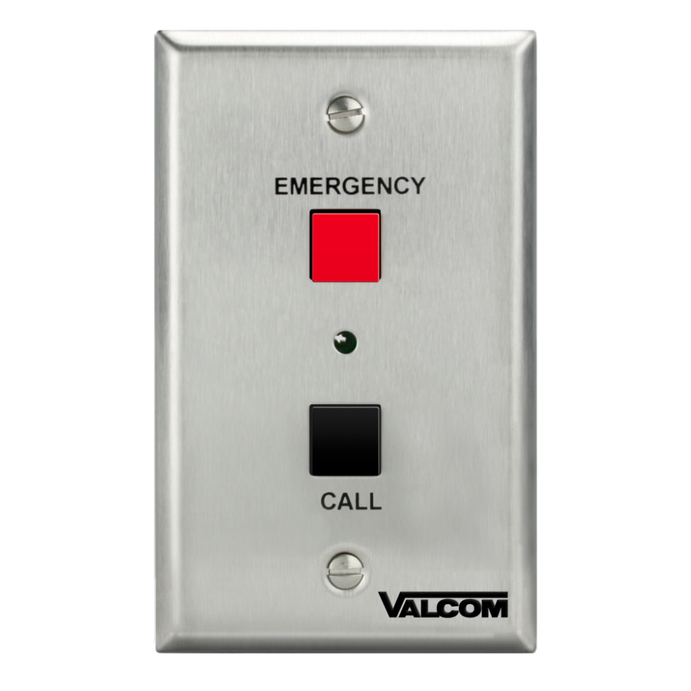 V-2970 - Dual Button Emergency/Normal Call System with User-Friendly Design
