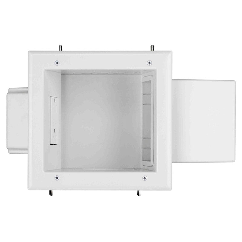 45-005X-XX Expandable Media Box, White