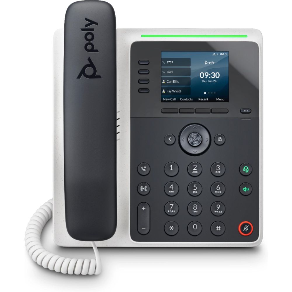 8F3G6AA - Poly Edge E220 PoE IP Phone for Modern Offices