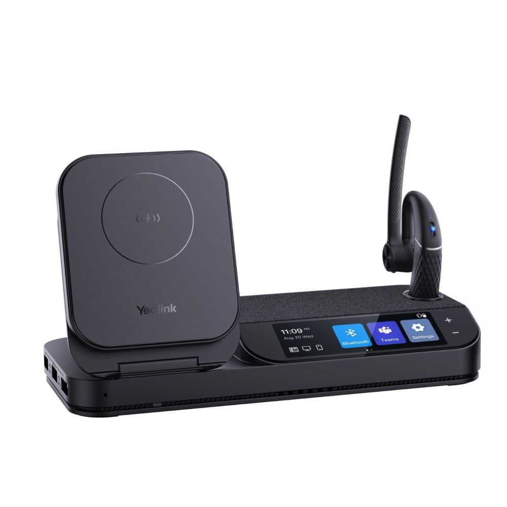 BH71-WORKSTATION - Yealink Mono Bluetooth Headset with 10-Hour Talk Time