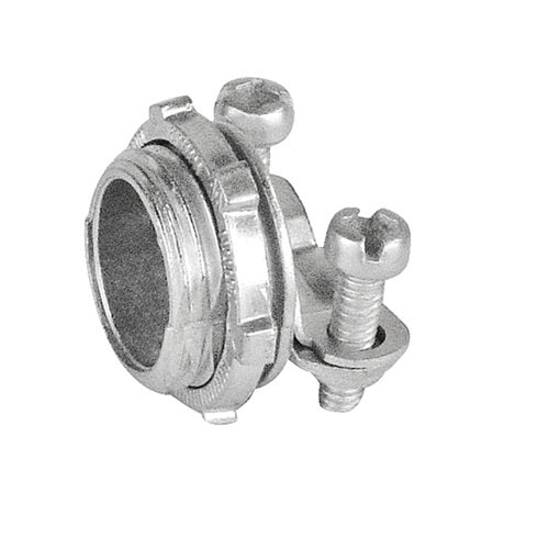 3/8 Inch Die Cast Zinc Nonmetallic Cable Connector RXCN38 100pcs (Pack of 10)