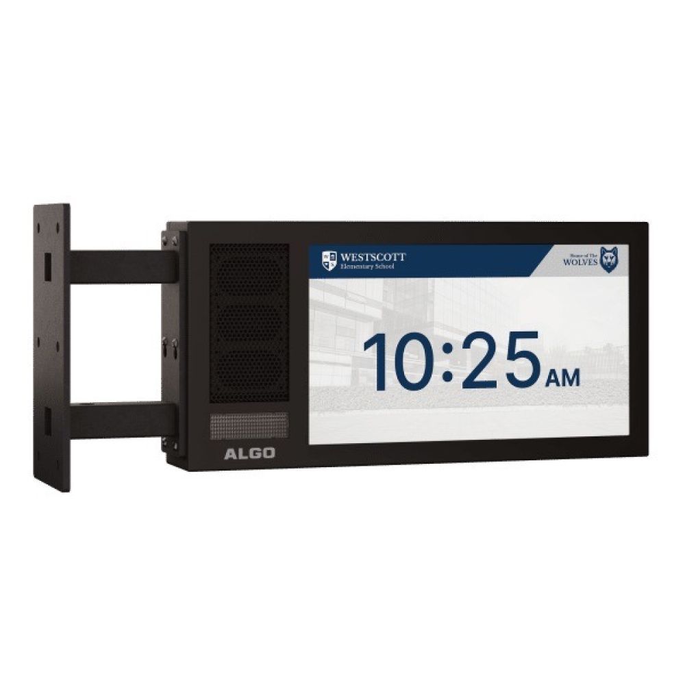 8420-IC - Dual 15.6" LCD Display Speaker with SIP Compliance