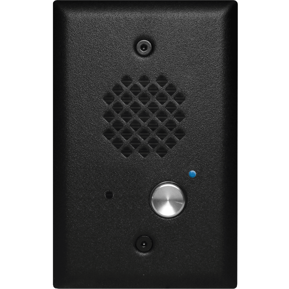E-40BK - Compact Vandal-Resistant Two-Way Speaker Phone with LED