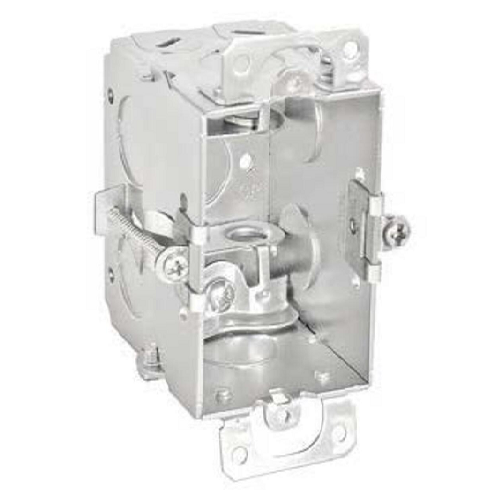 1-1/2" Inch Deep Cut In Switch Box Gangable With Metal Conduit Box Clamps G500-OWBX (Pack of 50)