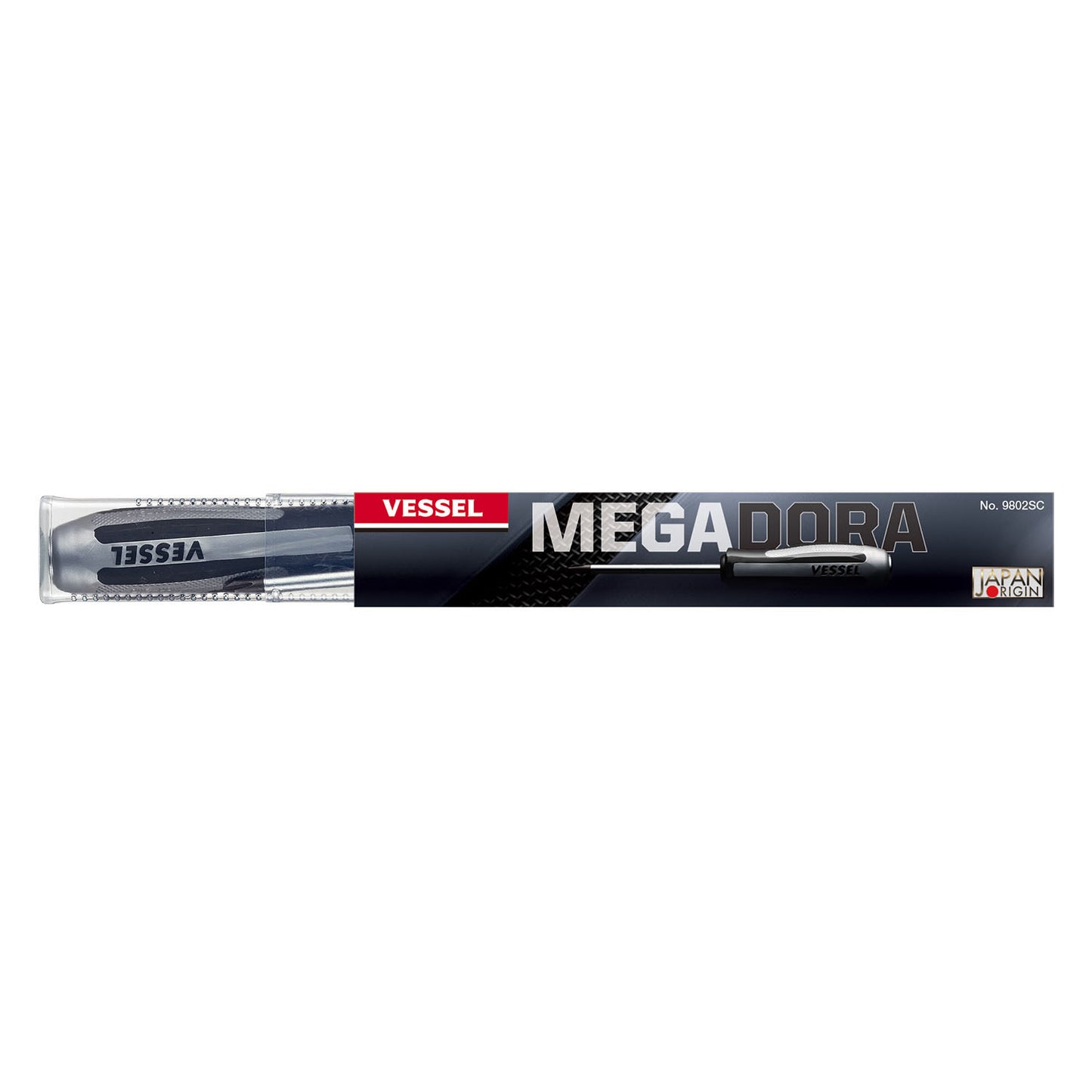 9802SC MEGADORA IMPACTA Screwdriver 2PC. Set