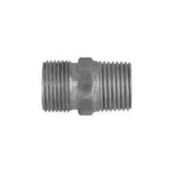 00988-0402NP - 1/4-in to 1/8-in Male NPTF Nickel-Plated Brass Tank Adapter