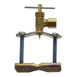 709199-04 - 1/4 in Brass Self-Piercing Saddle Valve with Compression Fitting