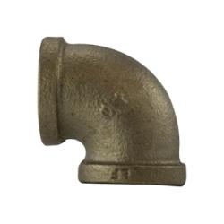 738100-16 - 1 in FPT x 1 in FPT Lead-Free Bronze 90-Degree Elbow Fitting