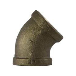 738107-12 - 3/4 in FPT x 3/4 in FPT Lead-Free Bronze 45-Degree Elbow Fitting