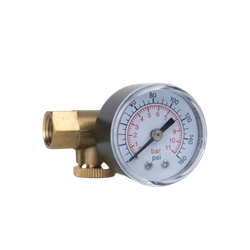 AR1 - 1/4 in x 1/4 in Air Line Regulator, 5 to 140 psi, MIDLAND INDUSTRIES