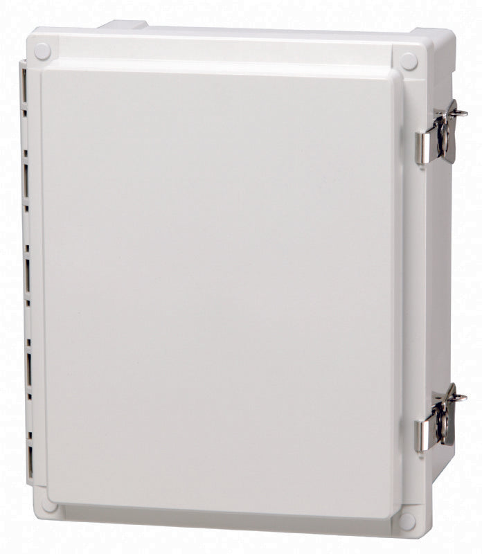 AR20168CHTSS 20 x 16 x 8 Inch PC Enclosure, Hinged opaque screw cover w/S.S. Lockable twist latch