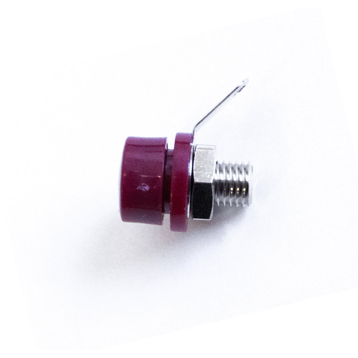 BU-00233-2 - Insulated 4mm Panel Mount Banana Jack with Solder Tab (Pack of 73)