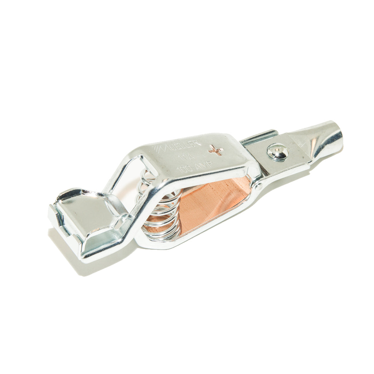 BU-11APS - Steel Grounding Clip with Wire Lug, Ideal for 0 AWG Connections (Pack of 15)