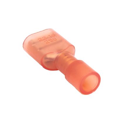 BU-190030001 - Insulated Female Quick Connect Terminal .250 x .032, 22-16 AWG (Pack of 667)