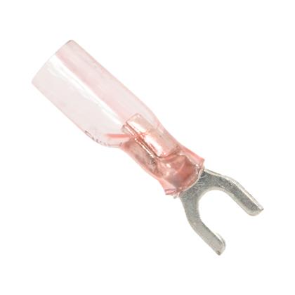 BU-191640007 - #8 Spade Terminal for 22-18 AWG Wire with Heat Shrink Insulation (Pack of 371)