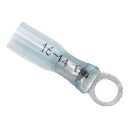 BU-191640034 - Durable #10 Ring Terminal for AWG 16-14 with Heat Shrink (Pack of 334)