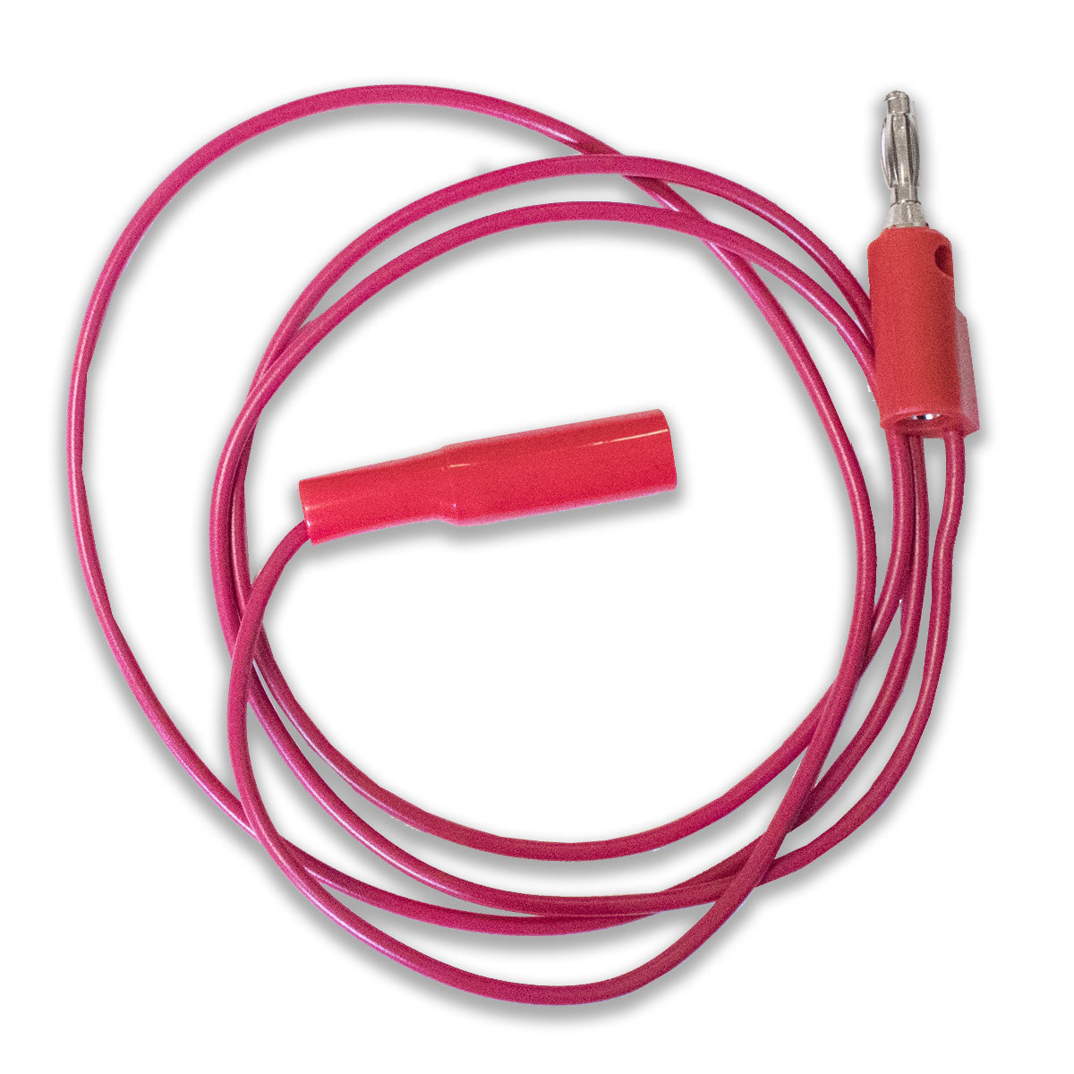 BU-2031-A-12-2 - 12" PVC Test Lead with Mini Alligator Clip (Pack of 16)