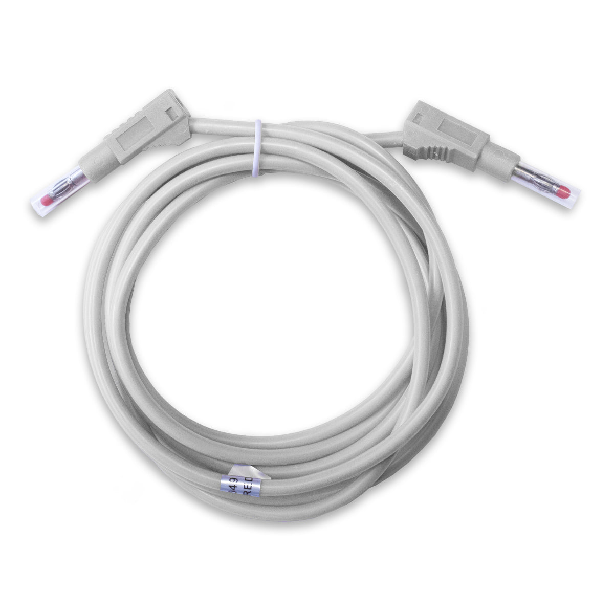 BU-2323-10-79-9 - 79" Silicone 10 AWG Test Lead with Stackable Plugs (Pack of 4)
