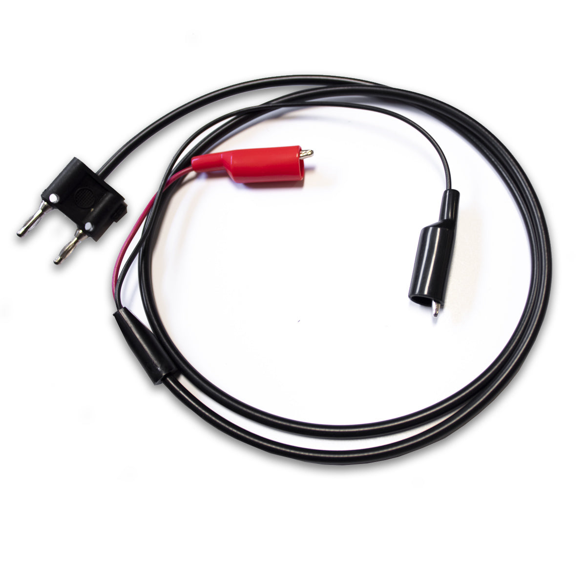 BU-3070-C-48-0 - 48" Dual Test Lead with Stackable Banana Plugs and Clips (Pack of 4)